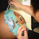 Belly Painting a domicilio mamma Sara